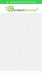Mobile Screenshot of contentremover.com